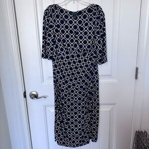 Lauren Ralph Lauren Faux wrap dress